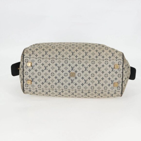 LOUIS VUITTON Monogram Mini Josephine GM Hand Bag Blue LV Auth - Picture 6 of 16